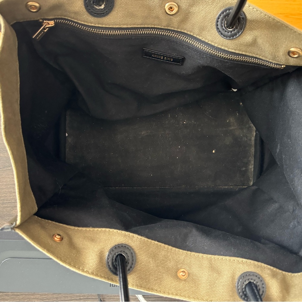 Anine Bing Canvas Tote - Picture 3 of 4